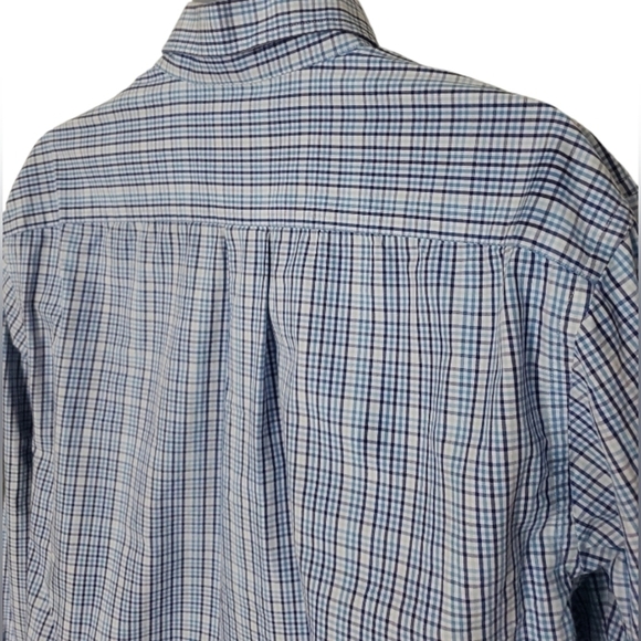 Vineyard Vines Preppy Country Club Golf Fall Plaid Cottage Whale Shirt - Men's - Picture 6 of 8